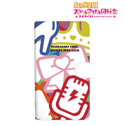 『ラブライブ!虹ヶ咲学園スクールアイドル同好会』メンバーモチーフ 手帳型スマホケース